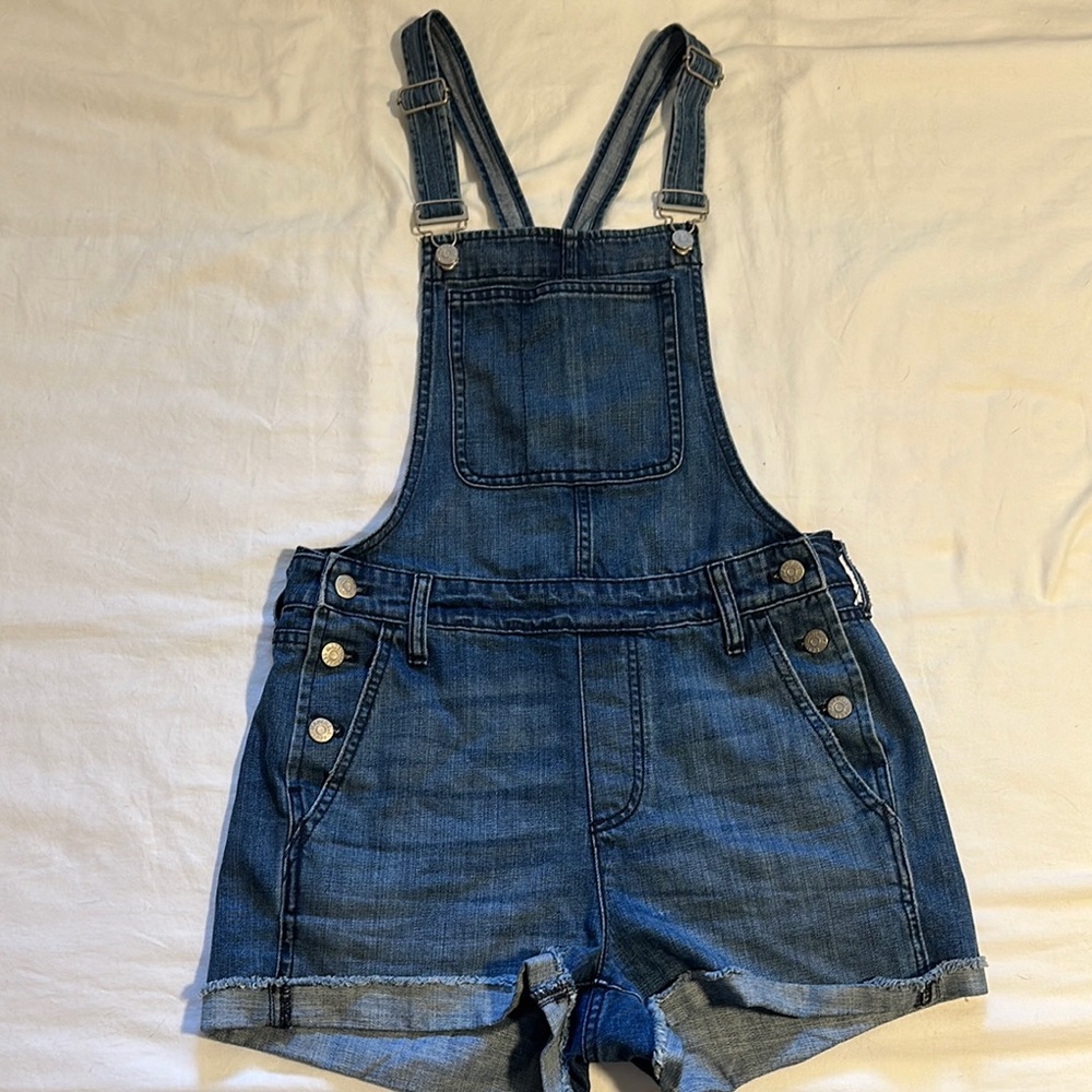 Denim Blue Overalls